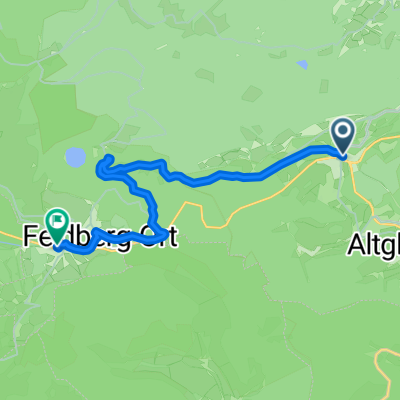 Von Feldberg (Schwarzwald) bis Hebelhof