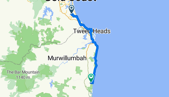 Varsity Lakes - Brunswick Heads