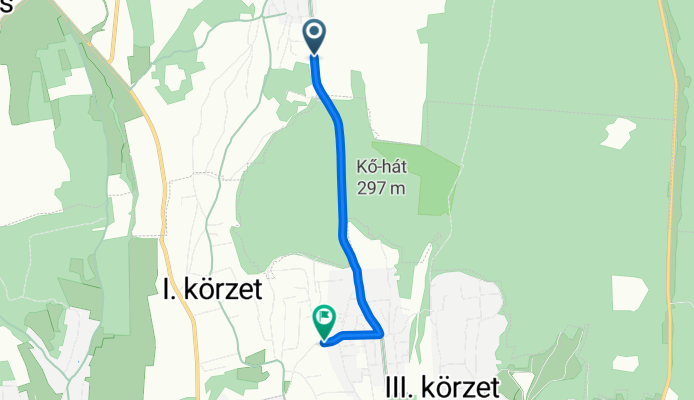 Ibolya utca - Barlang utca