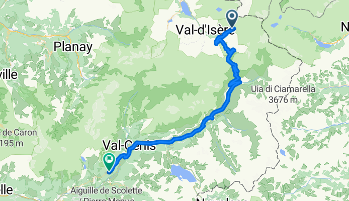 Val-d'Isère - Modane