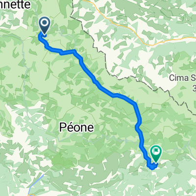 Jausiers - Saint-Martin-Vésubie