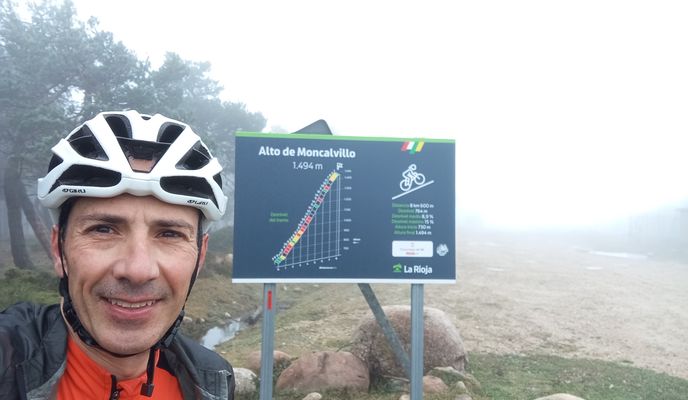 Photo 1 de l’itinéraire Bikemap « ASCENSO A MONCALVILLO (por Daroca de Rioja) »