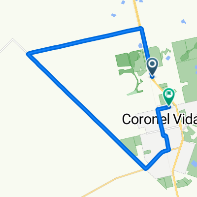 Autovía Juan Manuel Fangio, Mar Chiquita a General Alvear, Coronel Vidal