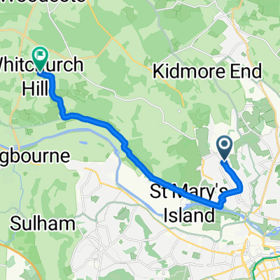 Hunters Chase to Hill Bottom Close (G to R)