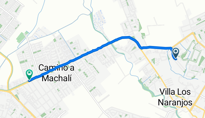 Los Almendros, Machalí a Avenida San Juan, Machalí