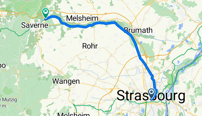 From Strasbourg to Saverne