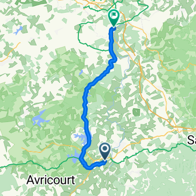 Xouaxange to Sarralbe