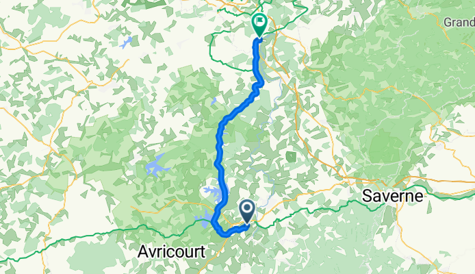 Xouaxange to Sarralbe