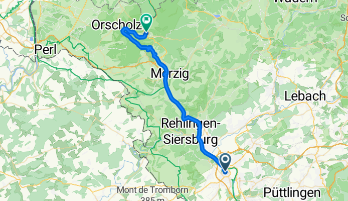 Saarlouis to Mettlach