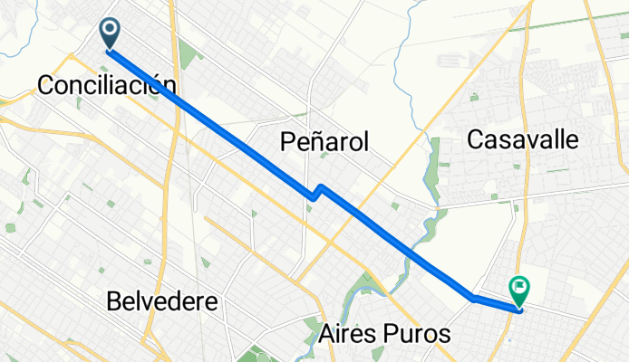 De Coronel JosĂ© MarĂa Navajas a Cno. Chimborazo y Norberto Ortiz