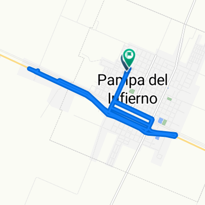 Ruta a Calle chaco y esquina aberman🤠🤠