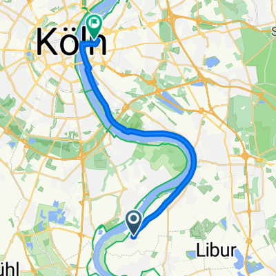 Sandbergstraße, Köln nach Innenstadt, Köln