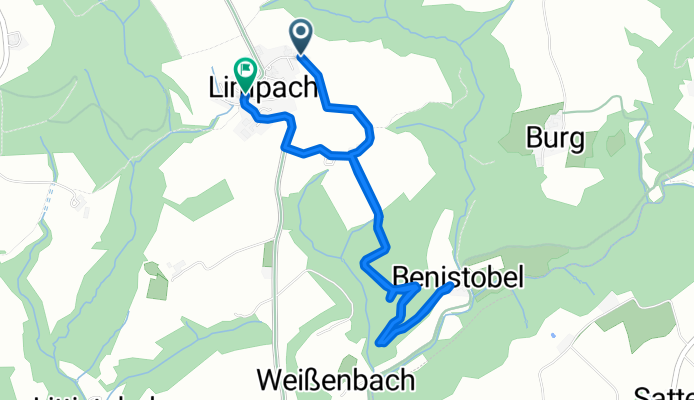 Kirchgasse, Deggenhausertal nach Kirchgasse, Deggenhausertal