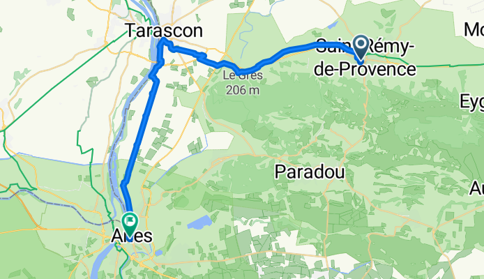 From Saint-Rémy-de-Provence to Arles