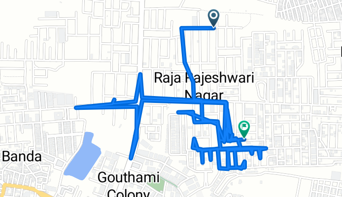 Hyderabad to Police Colony Road 244-245