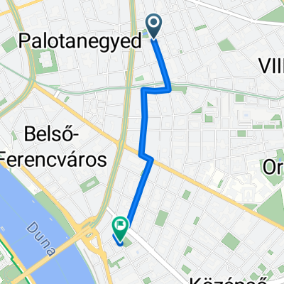 Rákóczi tér, Budapest - Gabona utca, Budapest