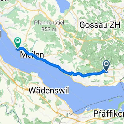 Poststrasse nach General-Wille-Strasse