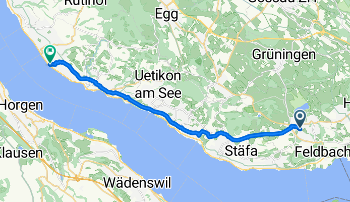 Poststrasse nach General-Wille-Strasse