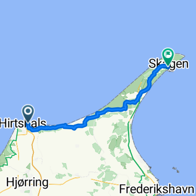 From Hirtshals to Skagen