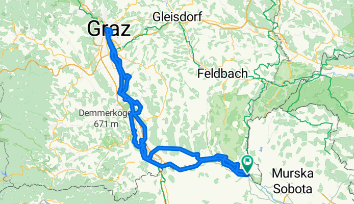 From Gornja Radgona to Mureck