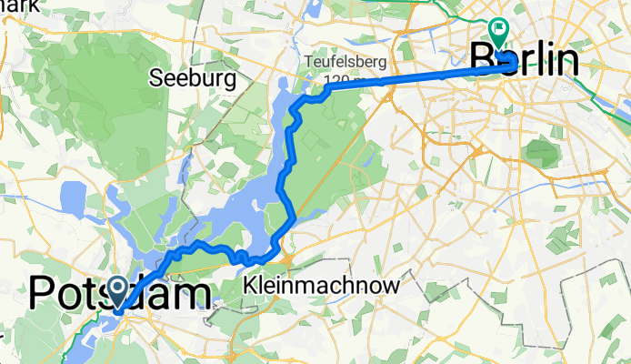 From Potsdam to Berlin