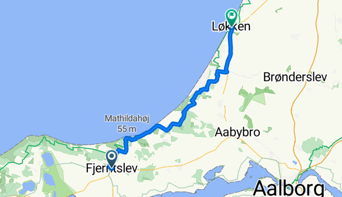 From Fjerritslev to Løkken