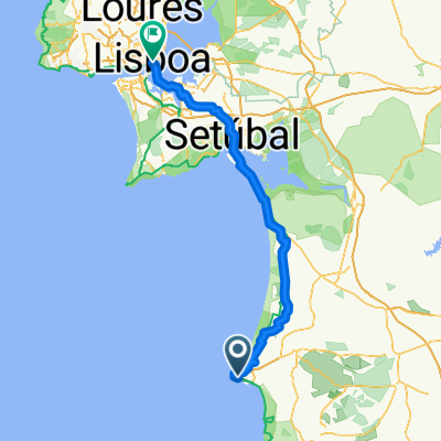 Von Santiago do Cacém bis Lissabon