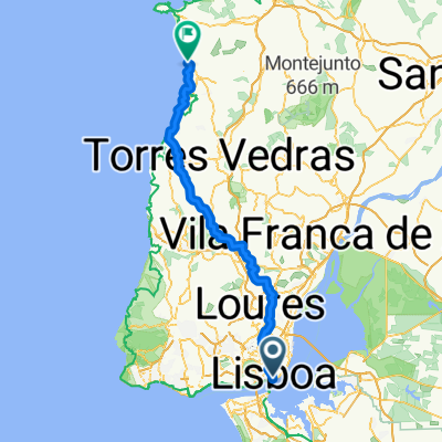 Von Lissabon bis Caldas da Rainha