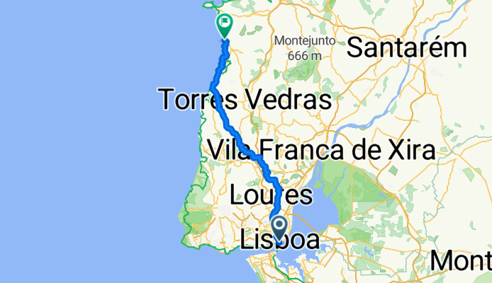 Von Lissabon bis Caldas da Rainha