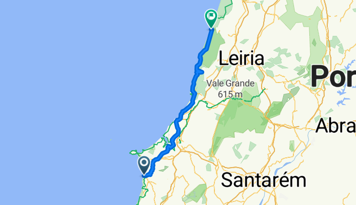 Von Lourinhã bis Marinha Grande