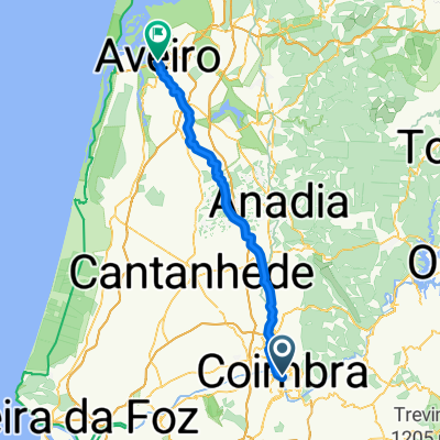 Von Coimbra bis Aveiro