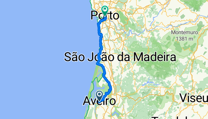 Von Aveiro bis Porto
