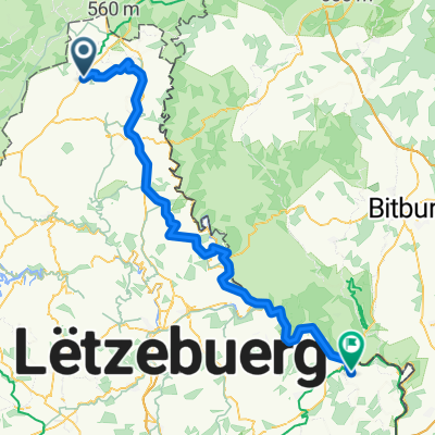 Weiswampach - Mersch