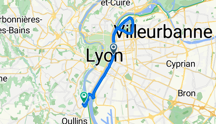 De Quai Victor Augagneur à Rue Stéphane Dechant