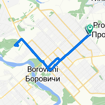 улица Гагарина, Боровичский район до улица Гагарина, Боровичский район