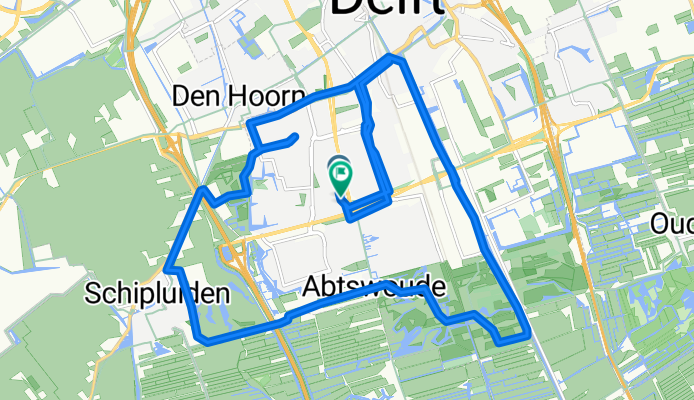 Eisenhowerlaan, Delft naar Eisenhowerlaan, Delft