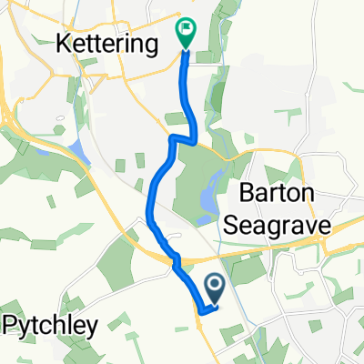 Pytchley, Kettering to Windmill Avenue, Kettering