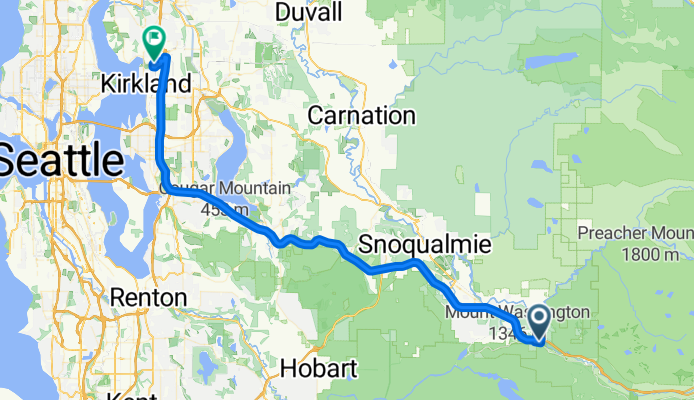 Southeast 159th Street to Northeast 108th Street