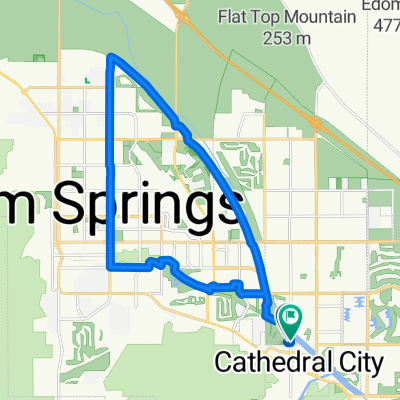 Cathedral Canyon Dr, Cathedral City to Cathedral Canyon Dr, Cathedral City