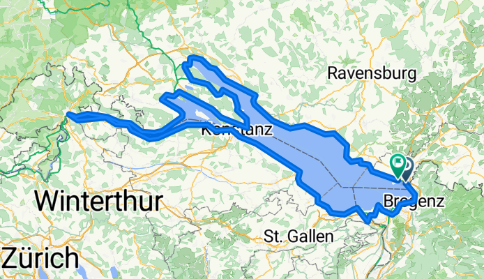 Route in Lindau (Bodensee)