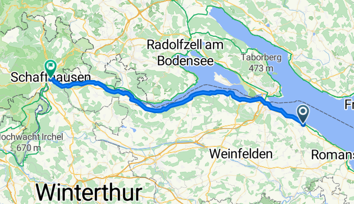 Ermatingen - Radolfzell am Bodensee