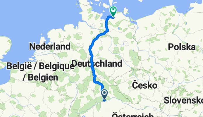 Von Adelschlag bis Rostock