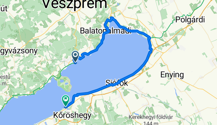Csopak - Balatonföldvár