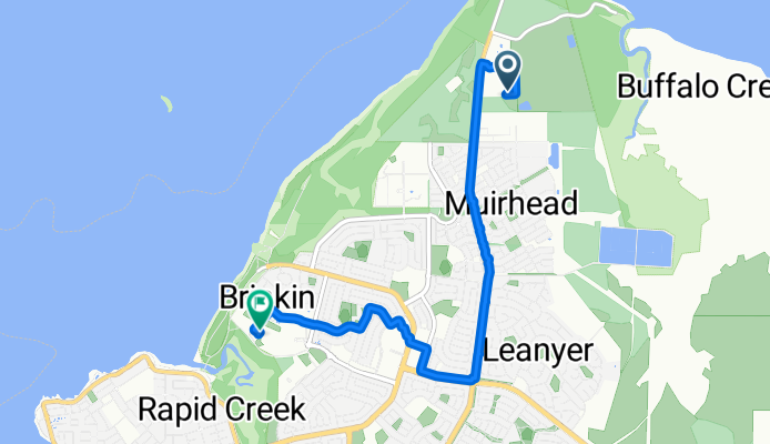 Richardson Ward, Lee Point to Richardson Ward, Brinkin