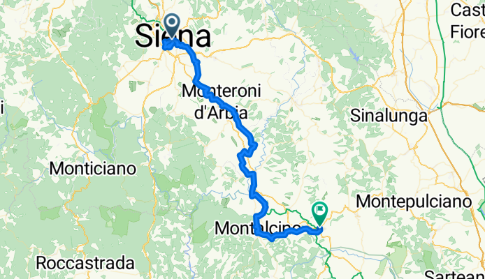 Monteriggioni - San Quirico d'Orcia