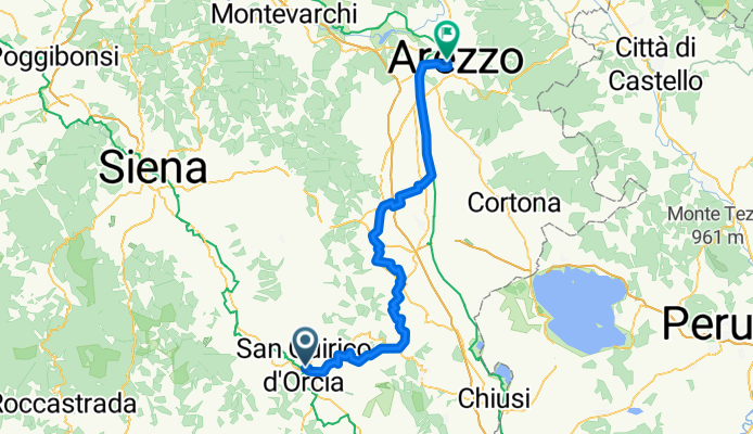 San Quirico d'Orcia - Sinalunga