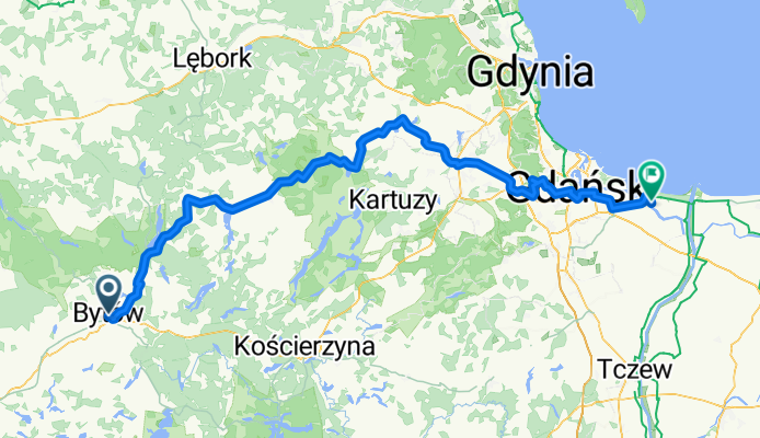 6) Bytów - SIANOWO - MATEMBLEWO - Gdańsk