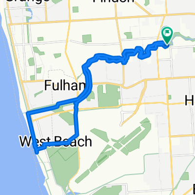 Flinders Park to West Beach Loop