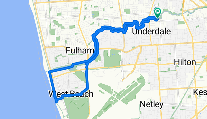 Flinders Park to West Beach Loop