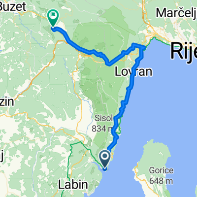 Lovran - Buzet